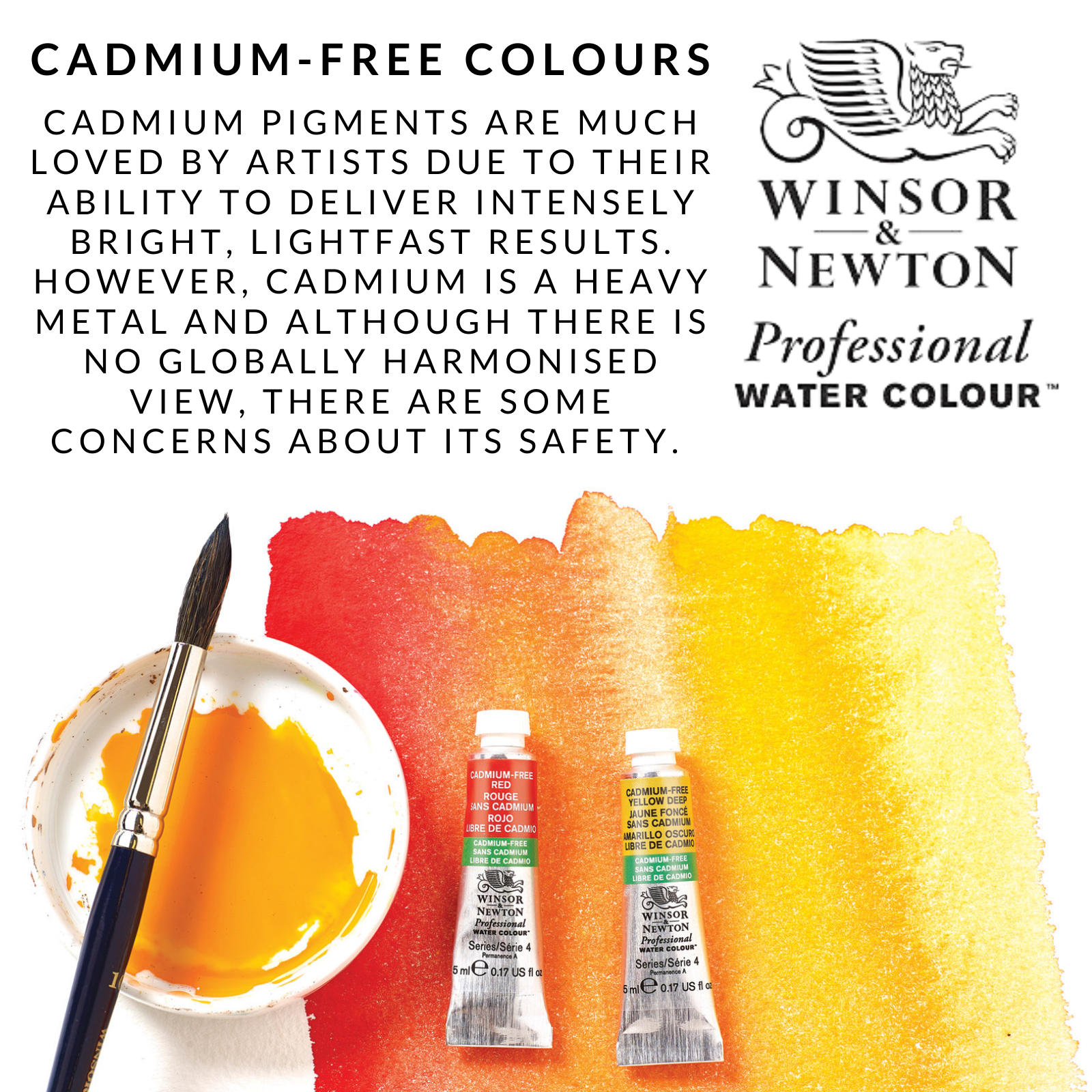 Winsor and Newton Professional Watercolour Tubes, 14ml & 5ml Water